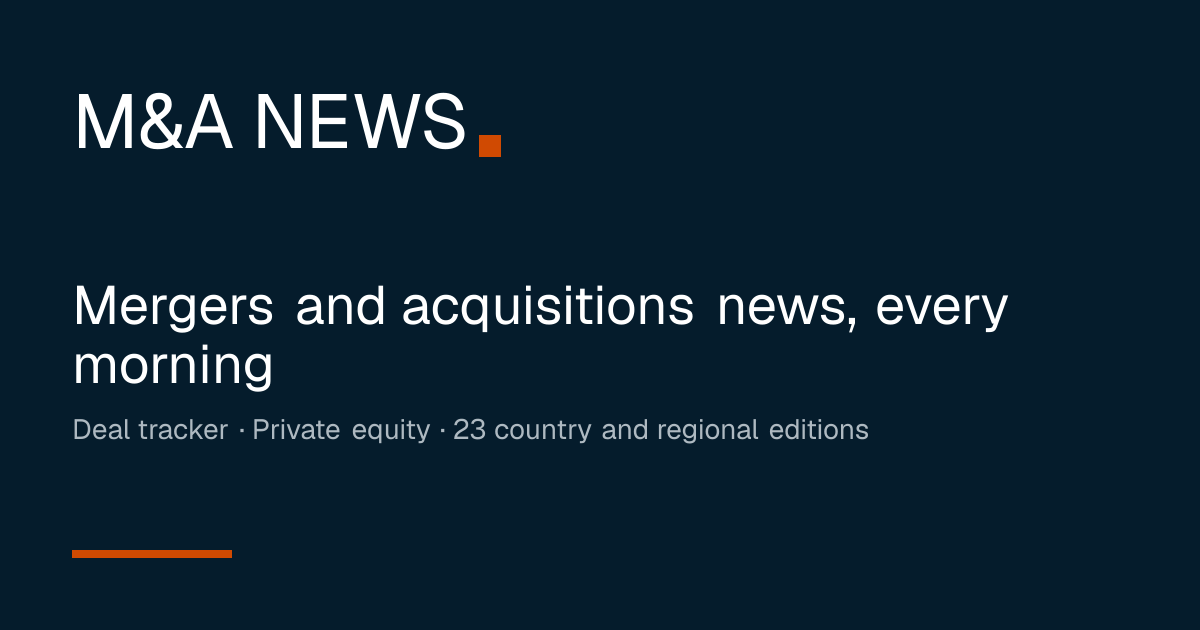 Top mergers and acquisitions of 2026 · M&A News